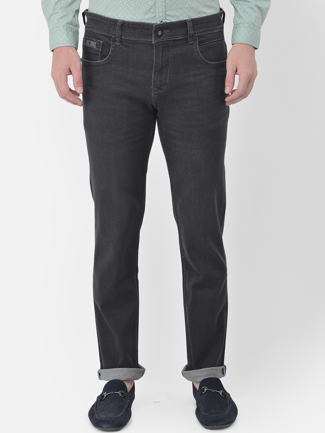 

Canary London Men Black Slim Fit Low-Rise Stretchable Jeans