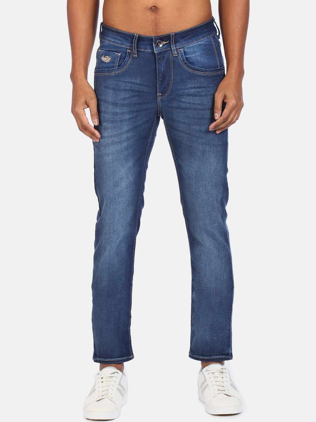 

Flying Machine Men Blue Skinny Fit Light Fade Jeans