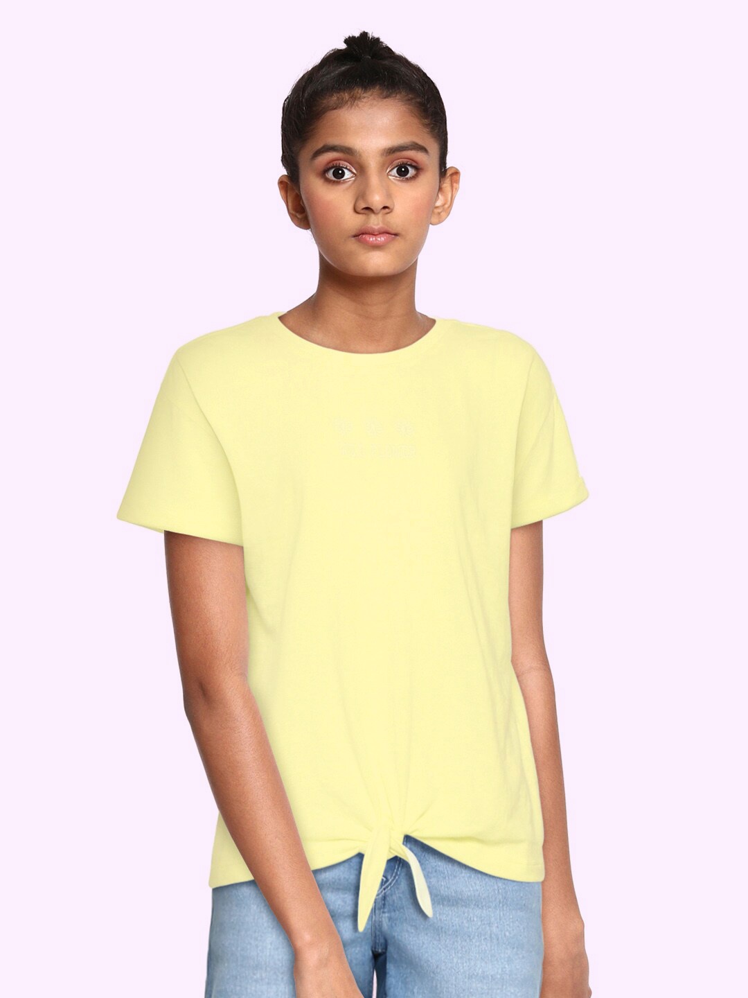 

Marks & Spencer Girls Yellow T-shirt