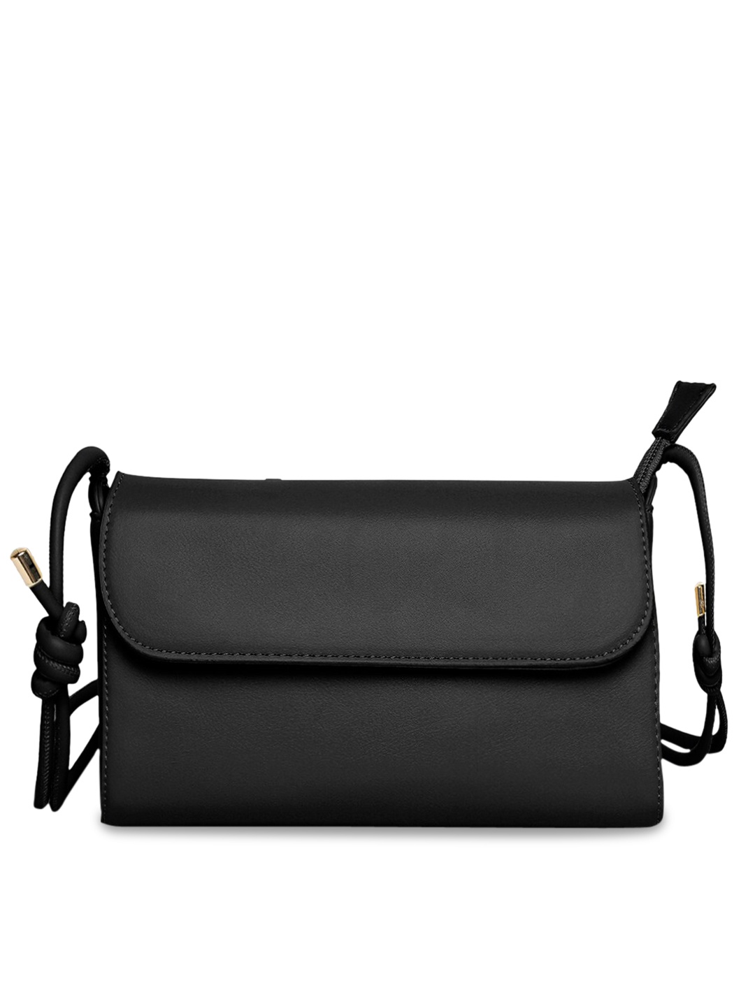

20Dresses Women Black Structured Shoulder Bag