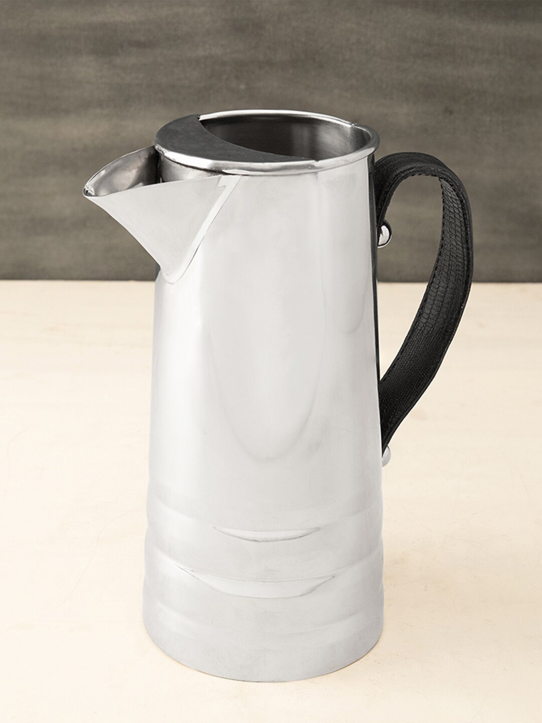 

ellementry Silver-Toned Water Jug