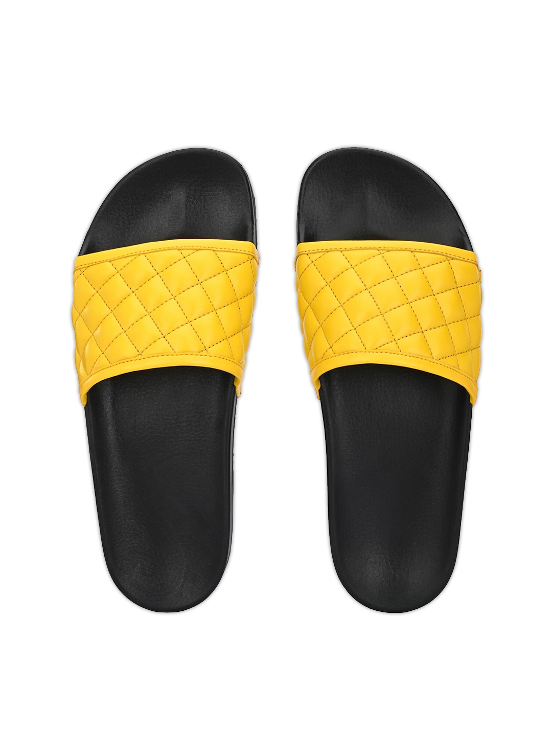 

KLEAT Men Yellow Sliders