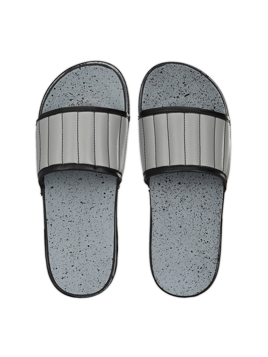 

KLEAT Men Grey Sliders