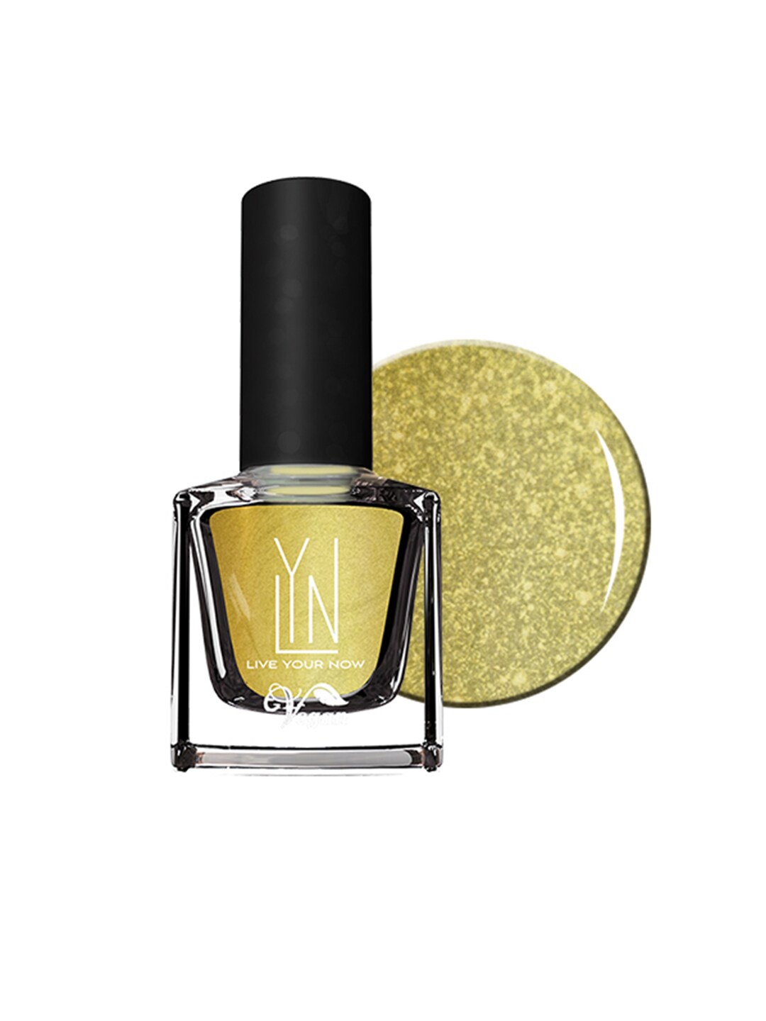 

LYN LIVE YOUR NOW Long Lasting Fast Dry Non Toxic Nail Polish - Marry Gold, Yellow