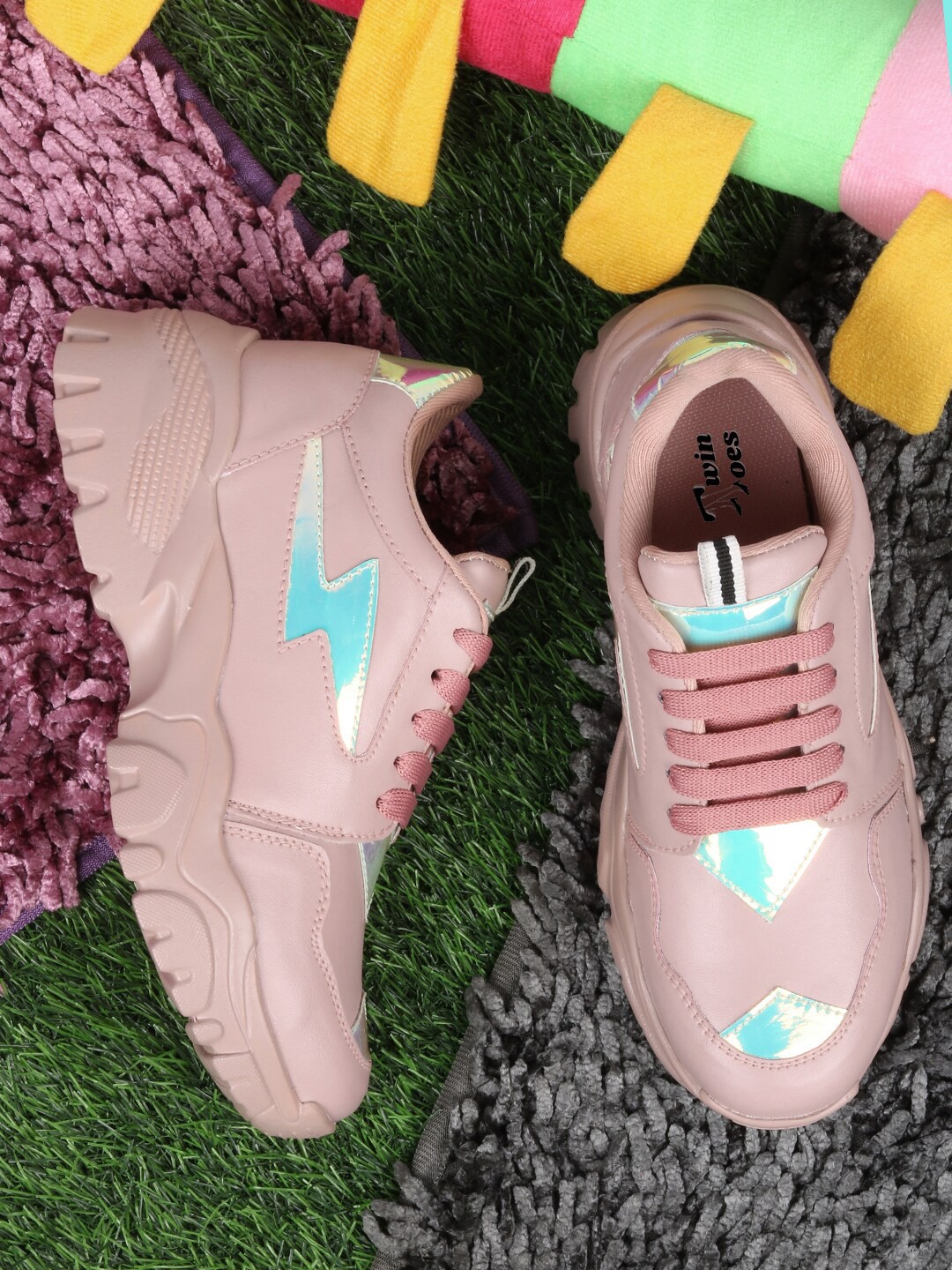 

TWIN TOES Women Pink Lightweight Sneakers