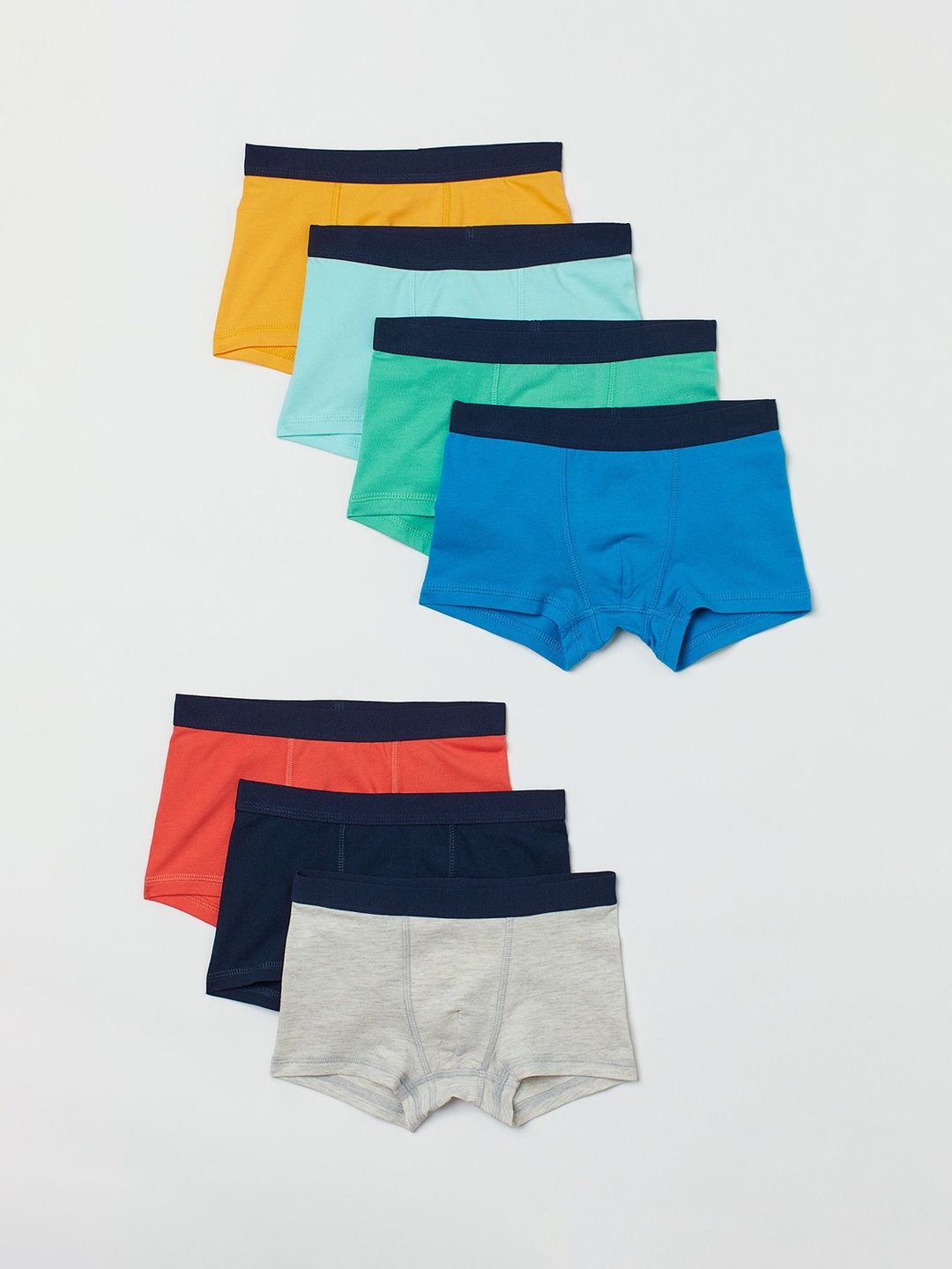 

H&M Boys Multi Colored Boxer Shorts Pack of 7