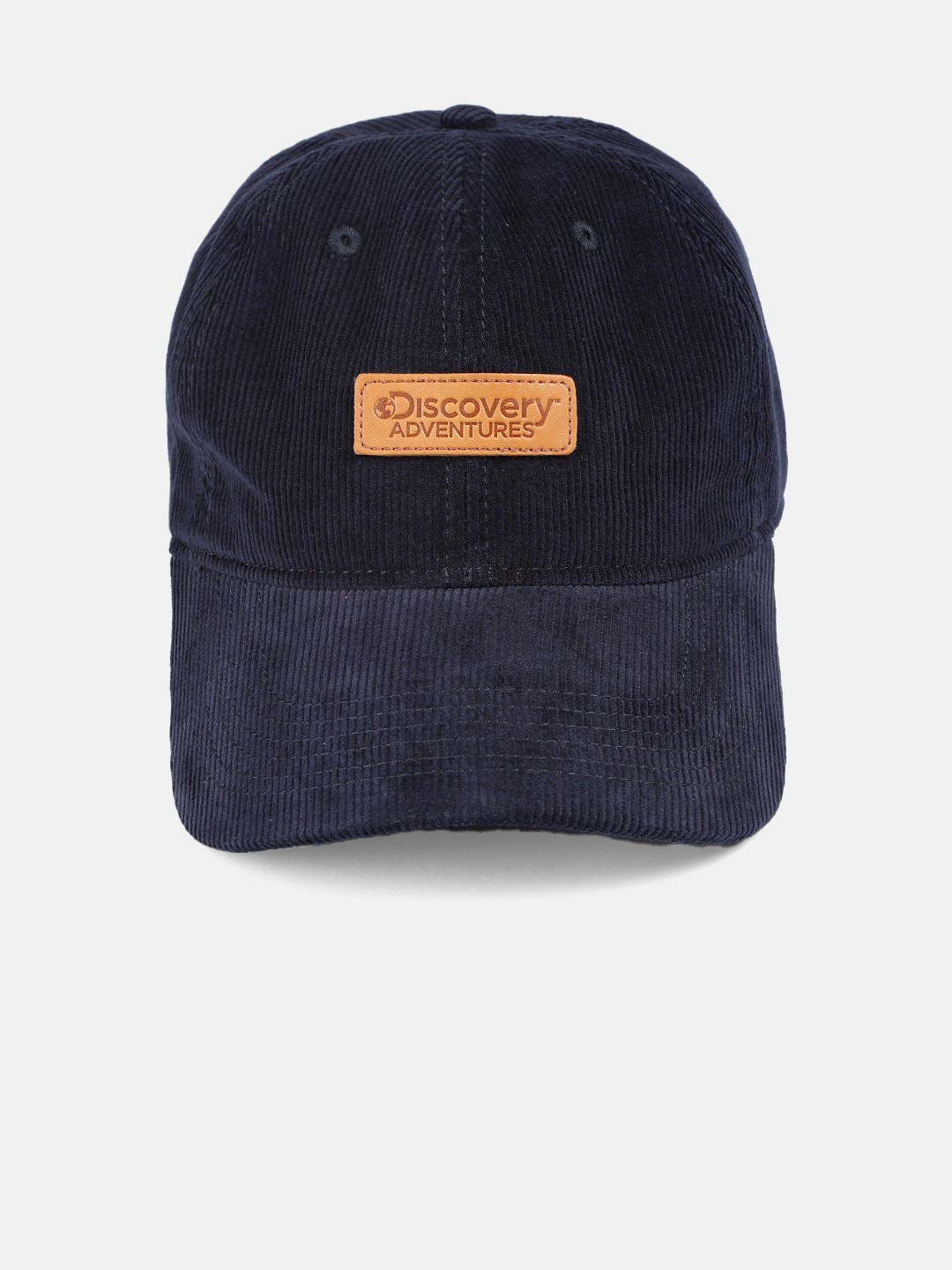 

Roadster x Discovery Unisex Navy Blue Solid Baseball Cap