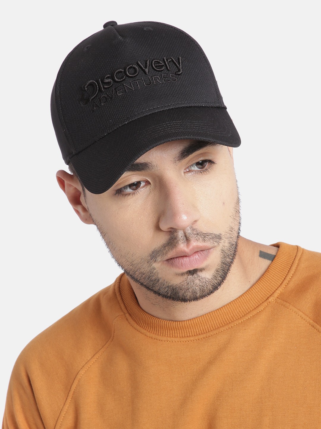 

Roadster Unisex Black Embroidered Baseball Cap