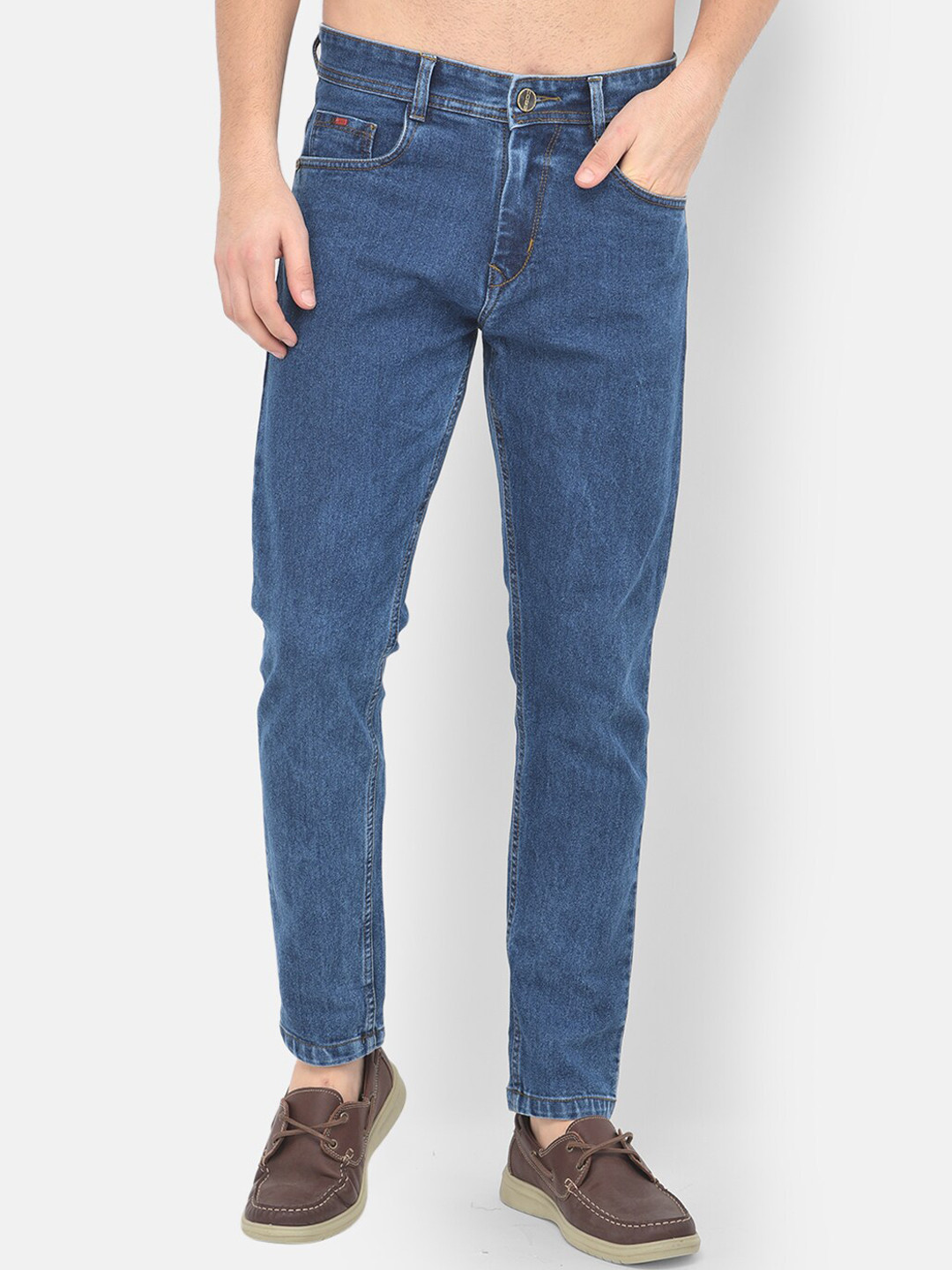 

COBB Men Blue Regular Fit Jeans