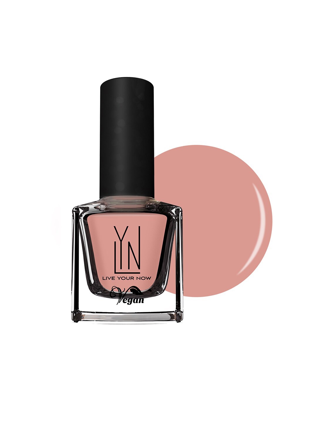 

LYN LIVE YOUR NOW Nude Long Lasting Nail Polish - Rasberry Mocha