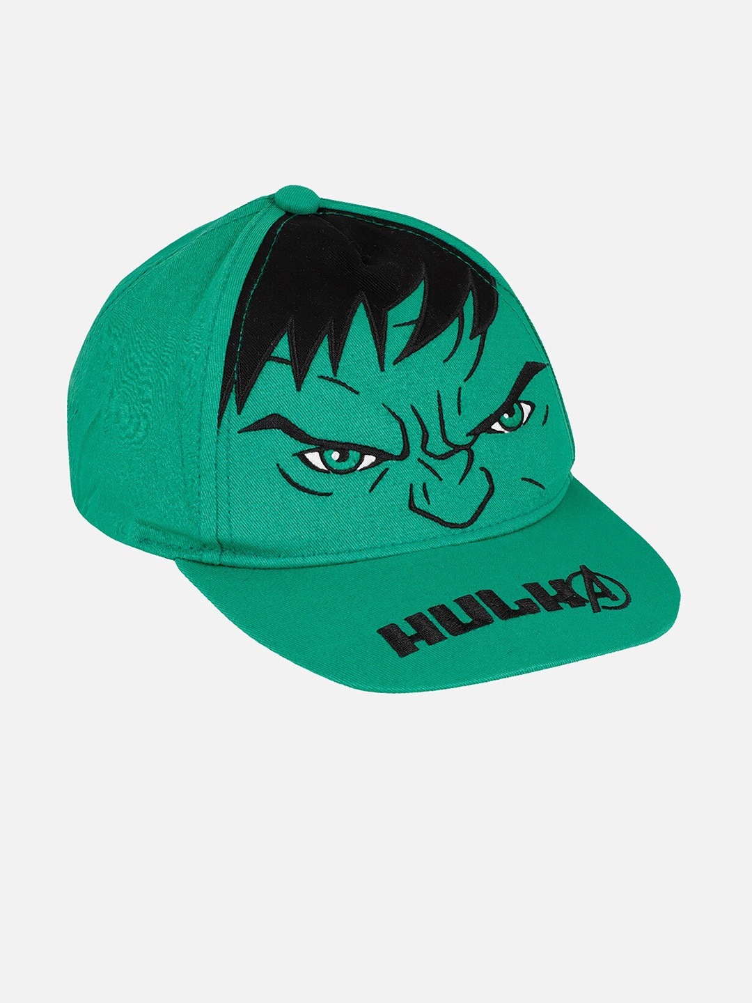 

Kids Ville Boys Green & Black Hulk Baseball Cap