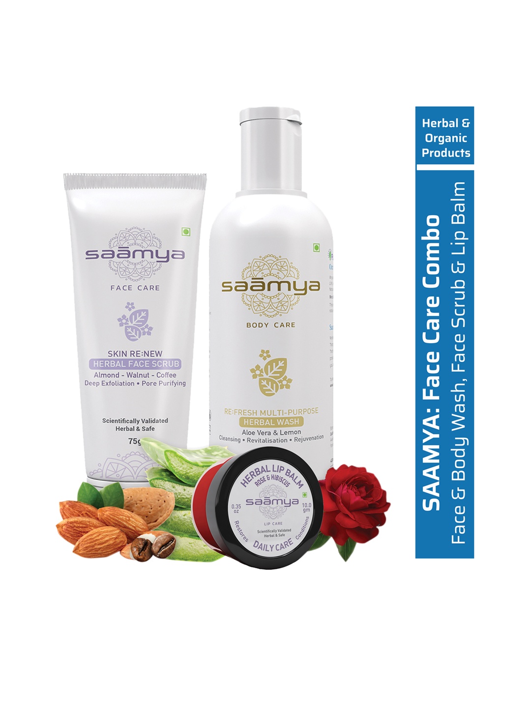 

Saamya Lime Green & Coffee Set of 3 Sustainable Bath & Body Gift Set
