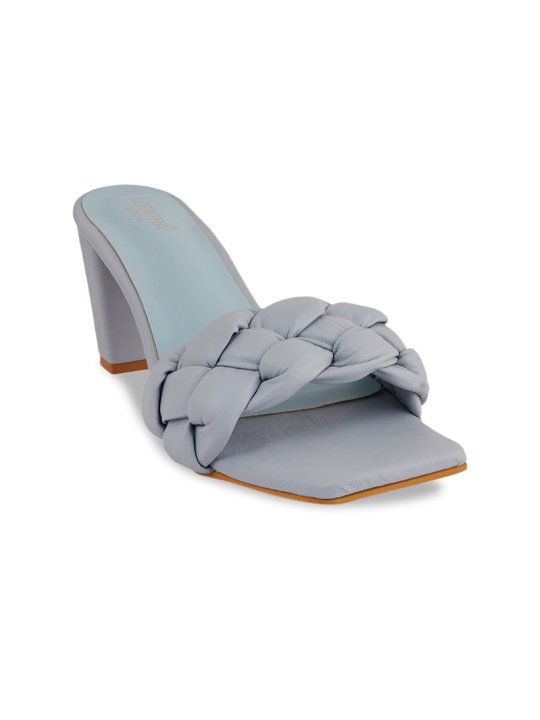 

SCENTRA Women Blue Block Sandals