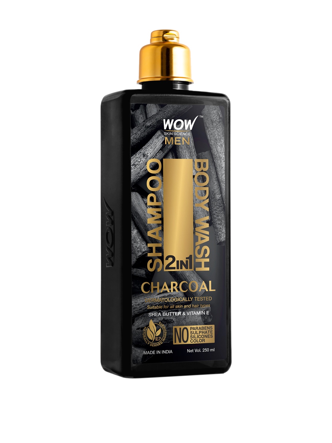 

WOW SKIN SCIENCE Brown Bourbon 2-in-1 Shampoo & Body Wash 250 ML