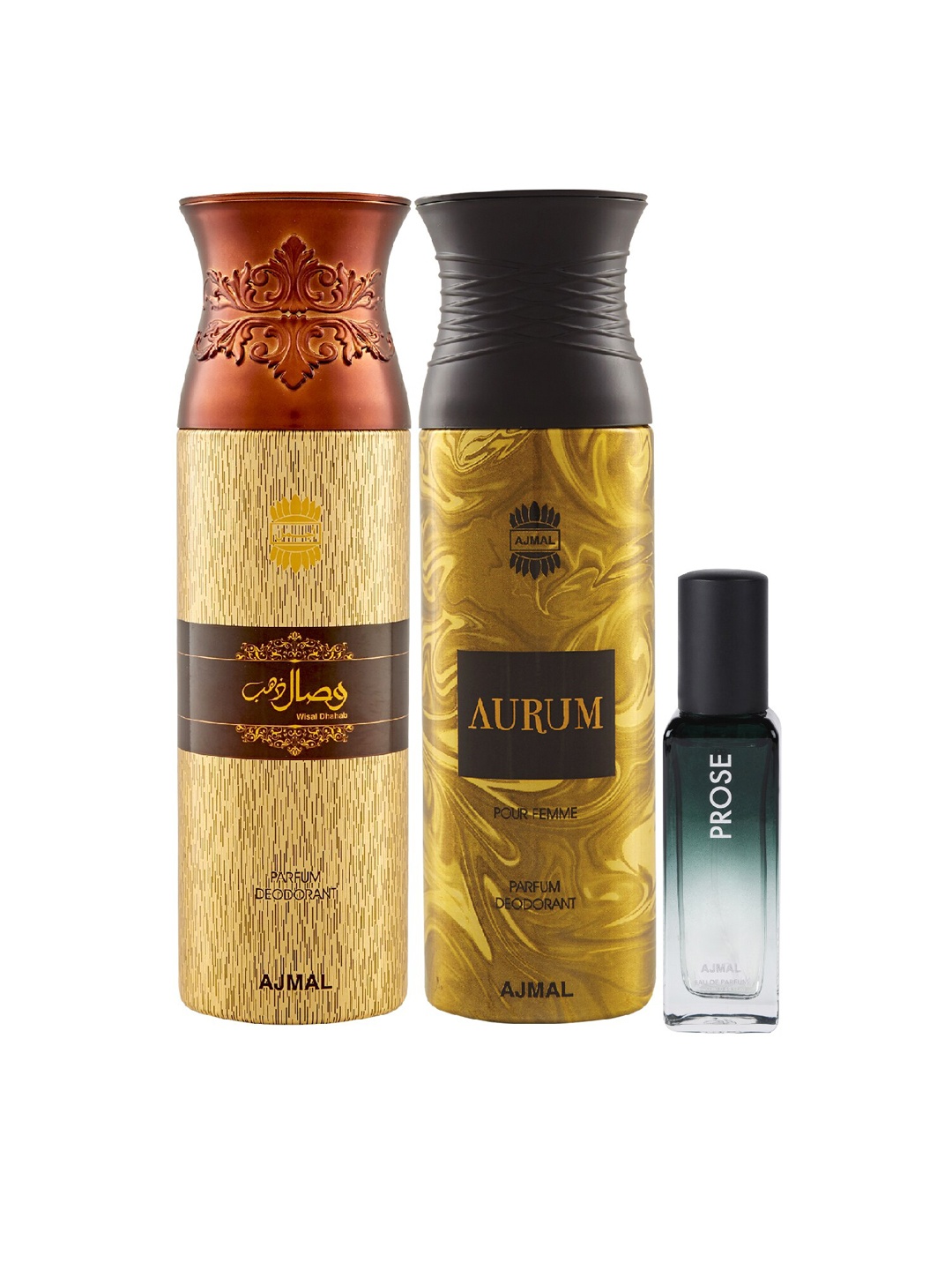

Ajmal Unisex Pack of 3 Perfume, Multi