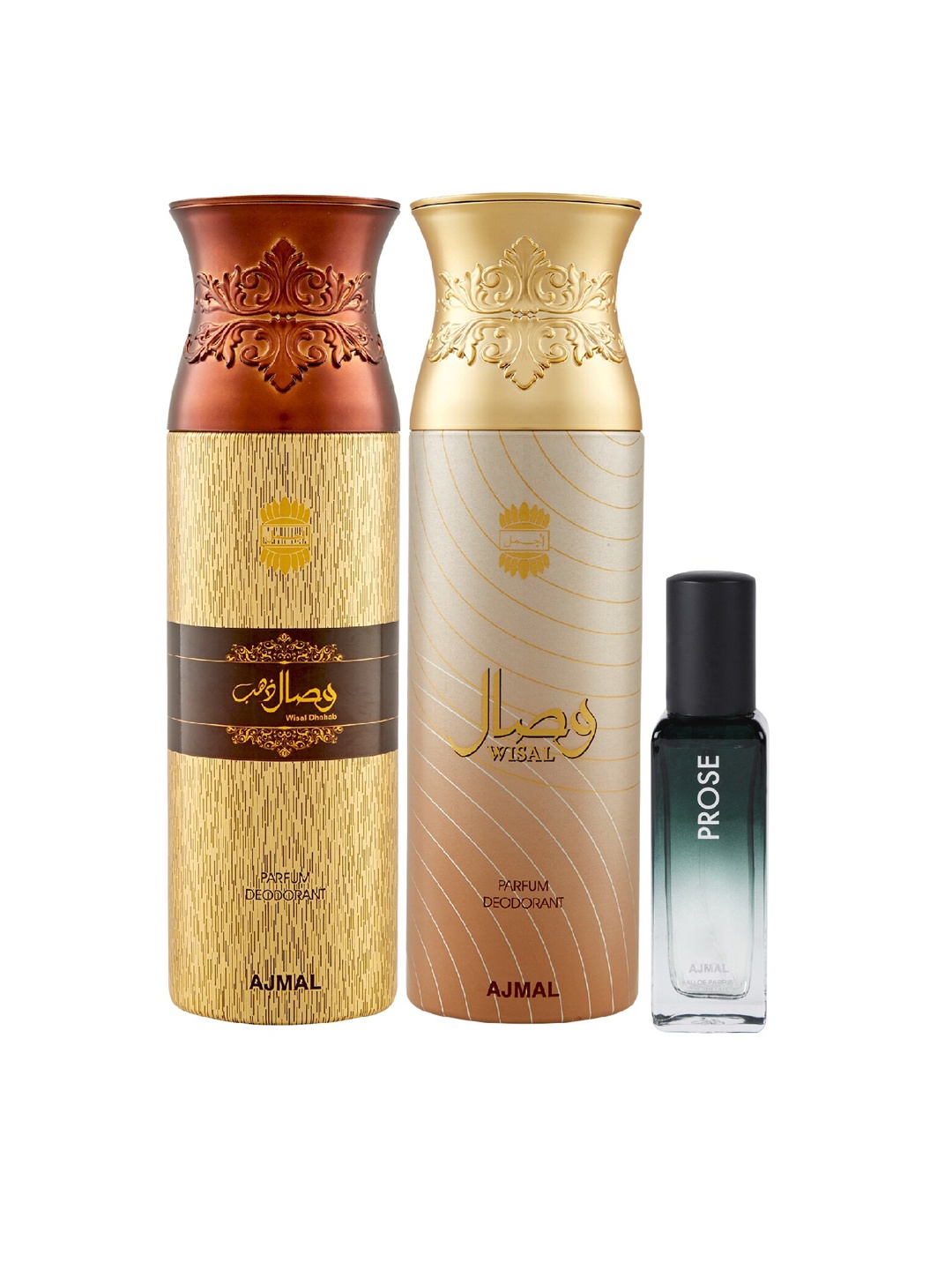

Ajmal Unisex Pack of 3 Perfume, Multi