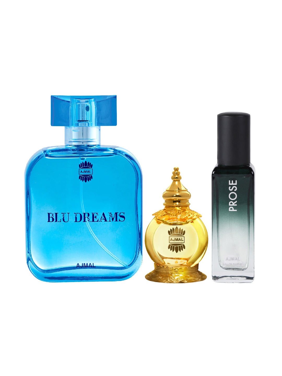 

Ajmal Multi Set of 3 Perfume & Body Mist