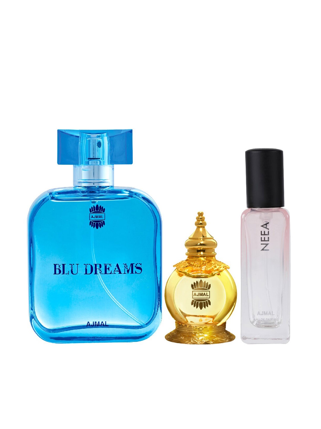 

Ajmal Multi Set of 3 Perfume & Body Mist