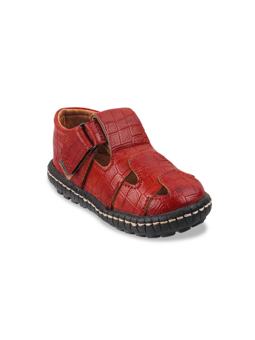 

Jazzy Juniors Boys Rust Textured Loafers