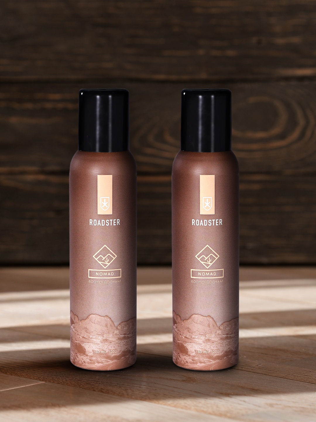 

Roadster Men Set of 2 Nomad Body Deodorants, Brown