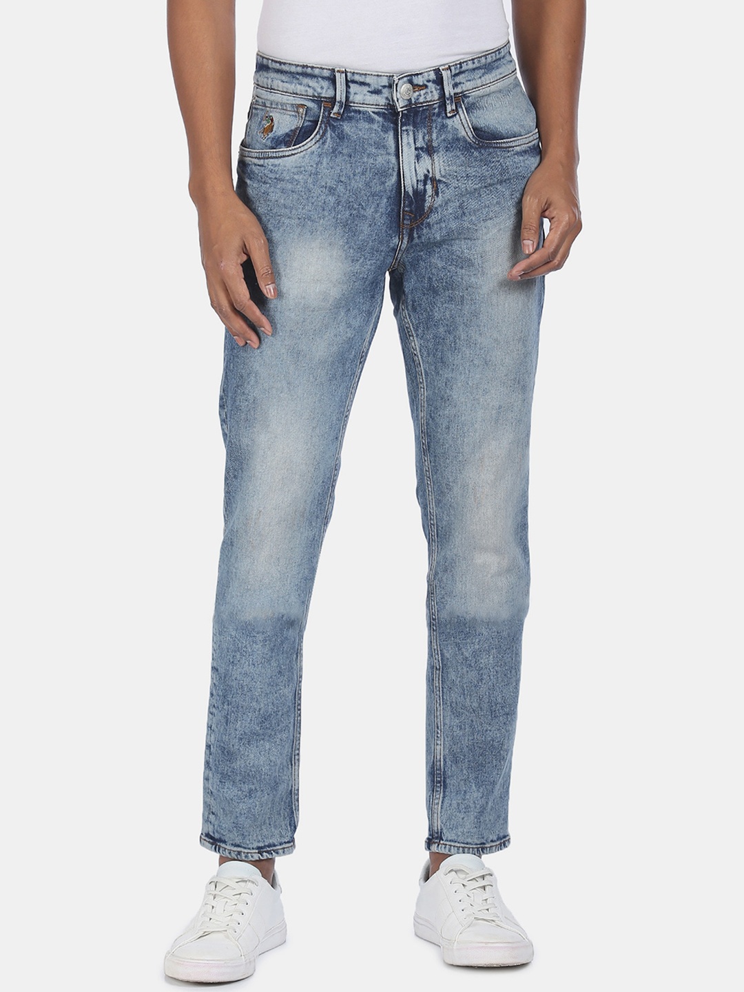 

U.S. Polo Assn. Denim Co. Men Blue Heavy Fade Jeans