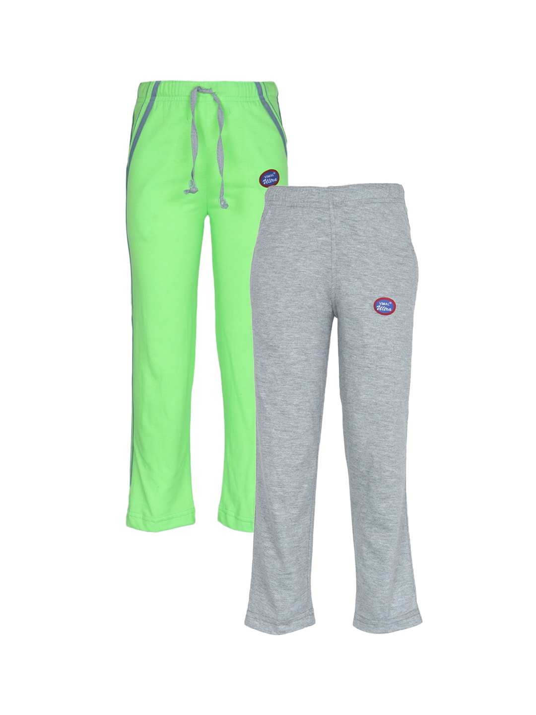

Vimal Jonney Kids Unisex Pack of 2 Track Pants, Green