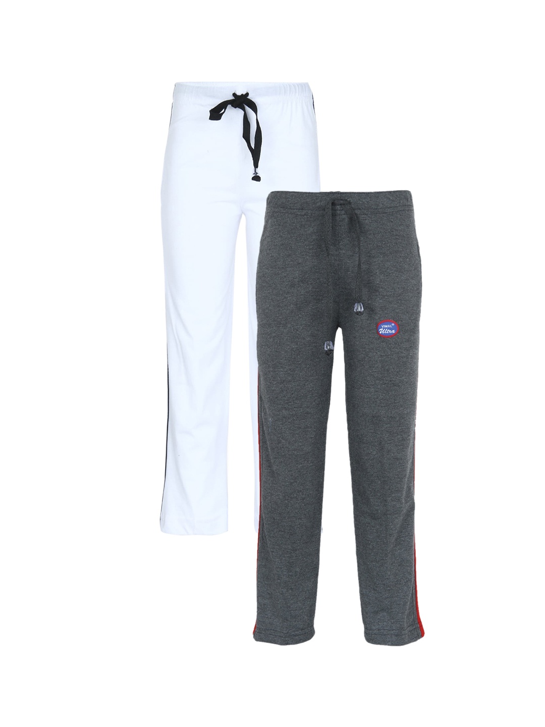 

Vimal Jonney Kids Unisex Pack of 2 Track Pants, Grey