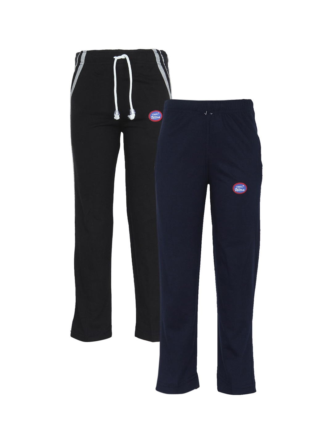 

MACK JONNEY Kids Unisex Pack of 2 Track Pants, Black