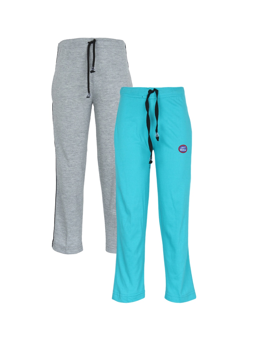 

MACK JONNEY Kids Unisex Pack of 2 Track Pants, Grey