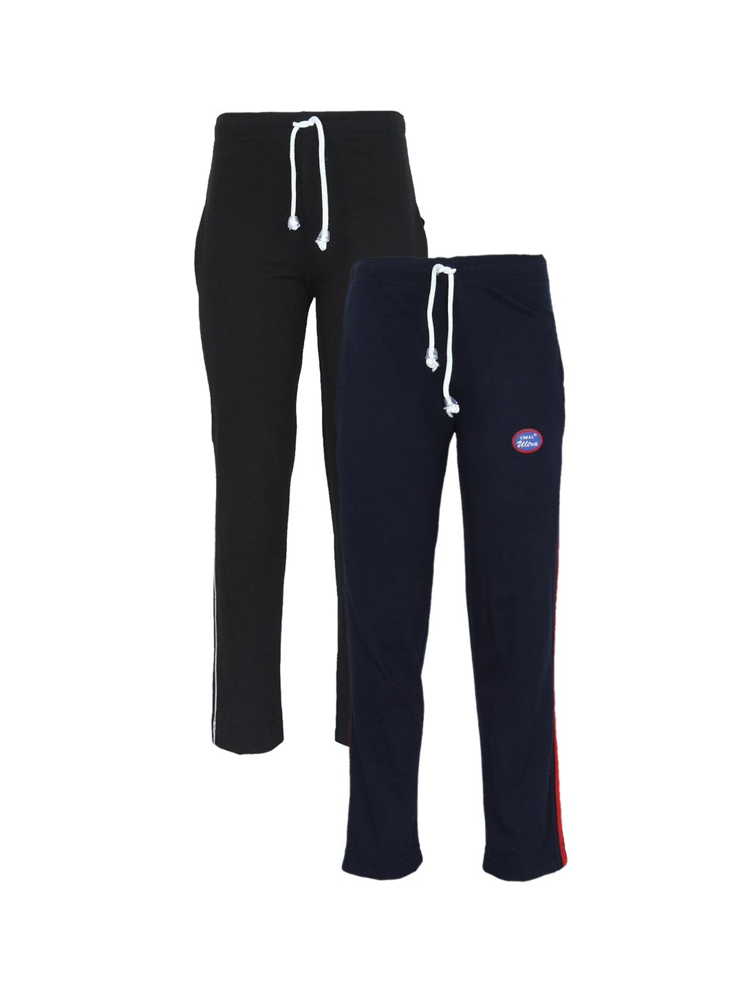 

MACK JONNEY Kids Pack of 2 Track Pants, Black