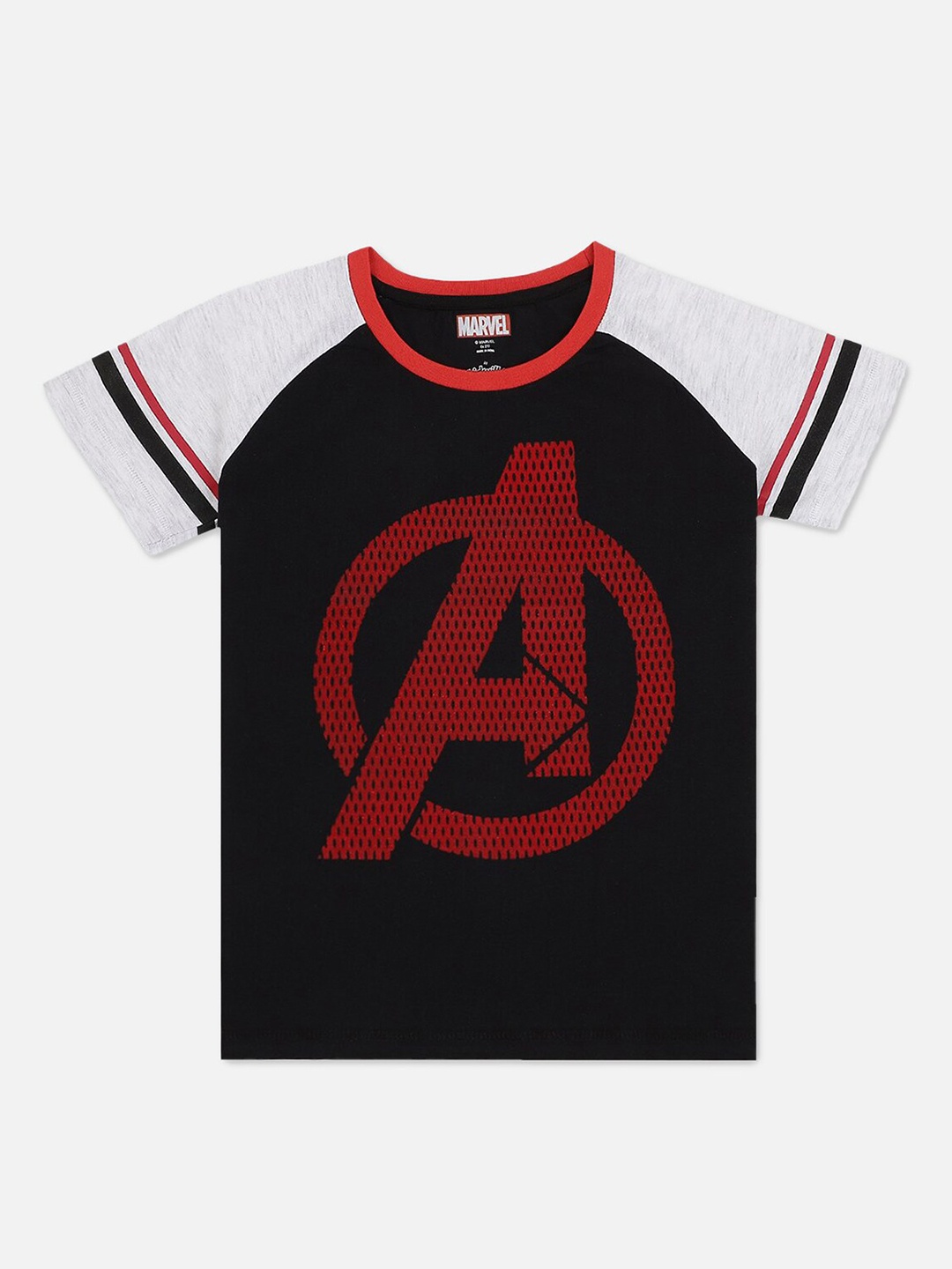 

Kids Ville Boys Grey Avengers Printed T-shirt