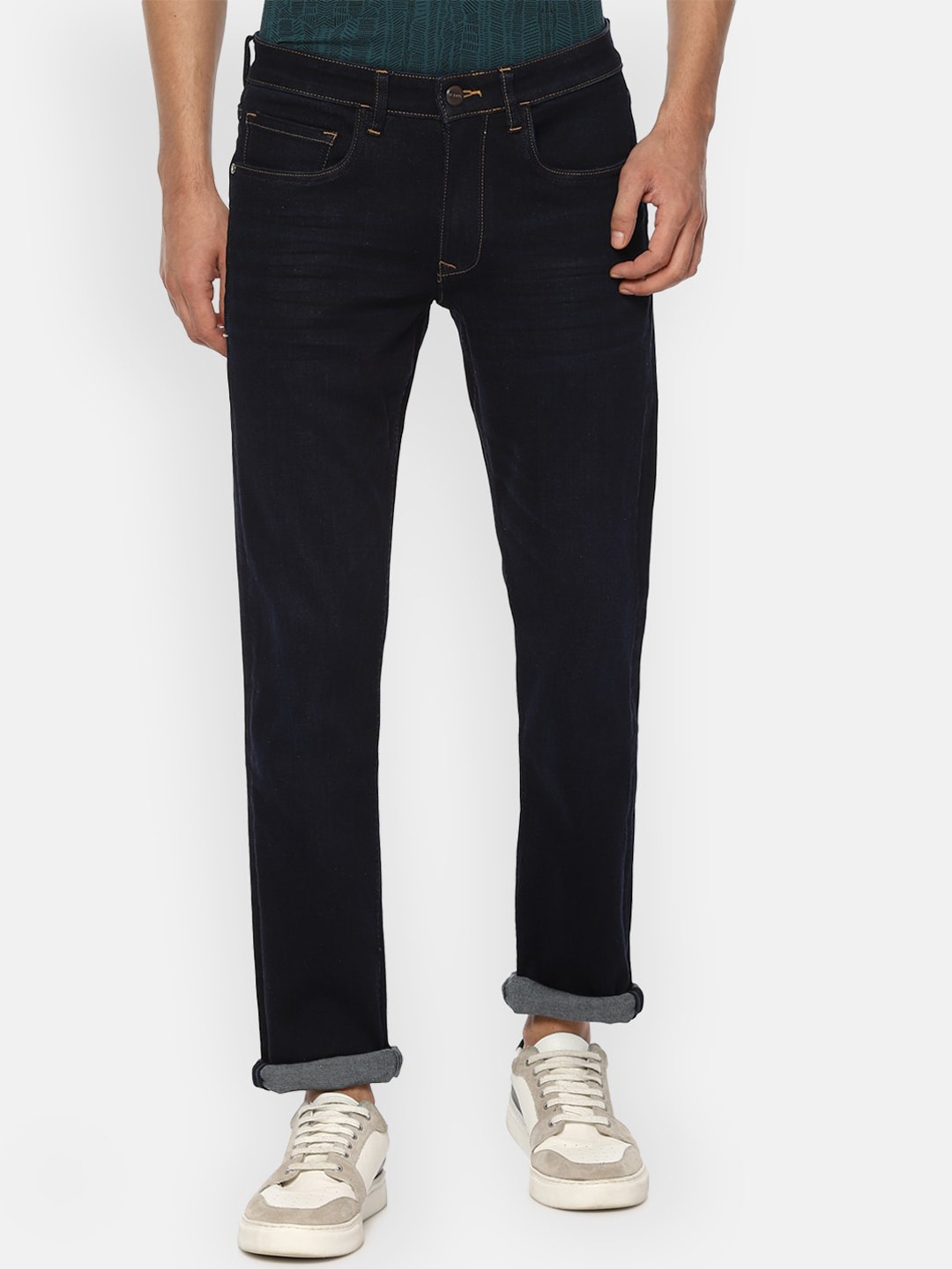 

Louis Philippe Jeans Men Navy Blue Slim Fit Jeans