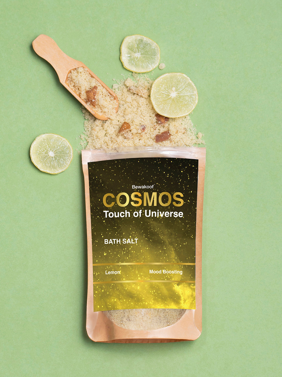 

BEWAKOOF COSMOS Touch of Universe Bath Salt - Lemon 100 gm, Yellow