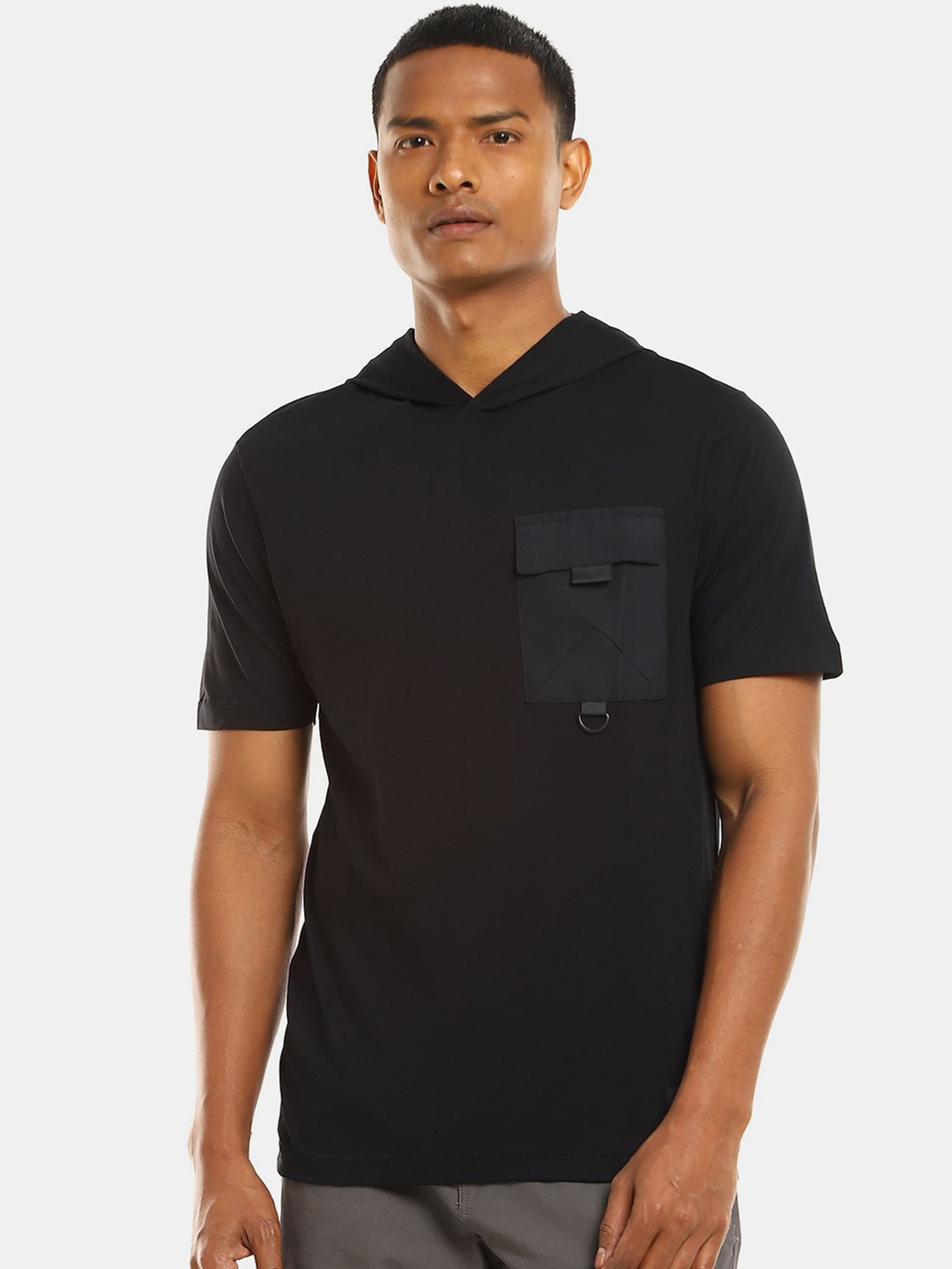 

Colt Men Black Pockets T-shirt