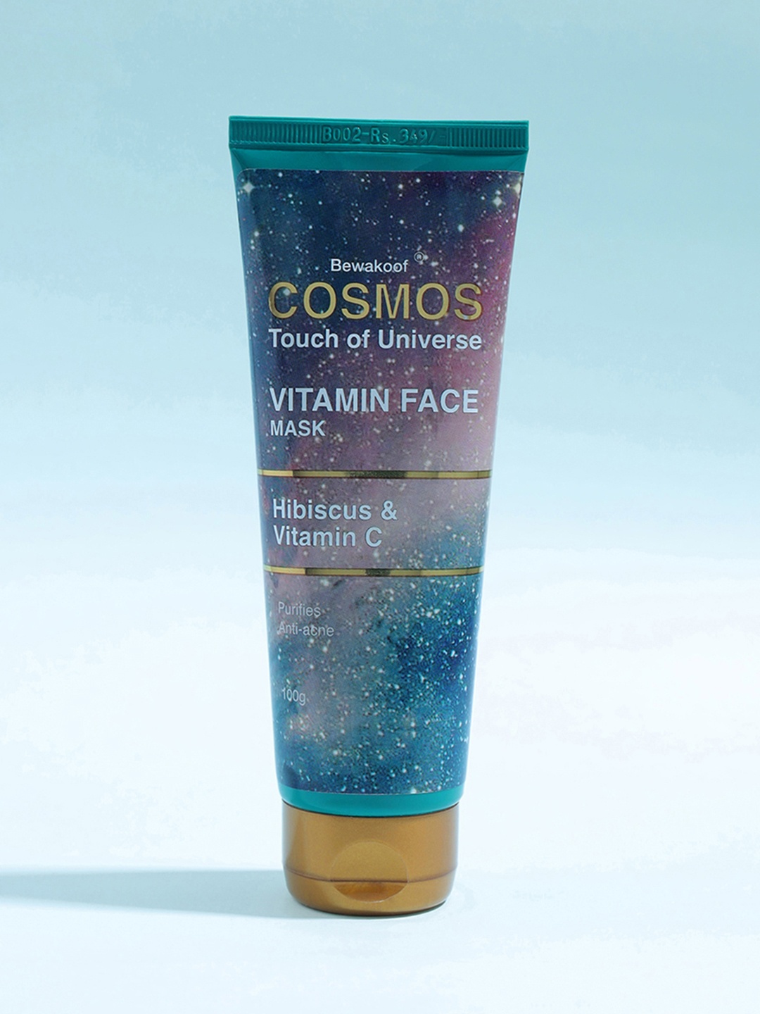 

BEWAKOOF COSMOS Touch of Universe Hibiscus Vitamin Face Mask - 100 gm, White