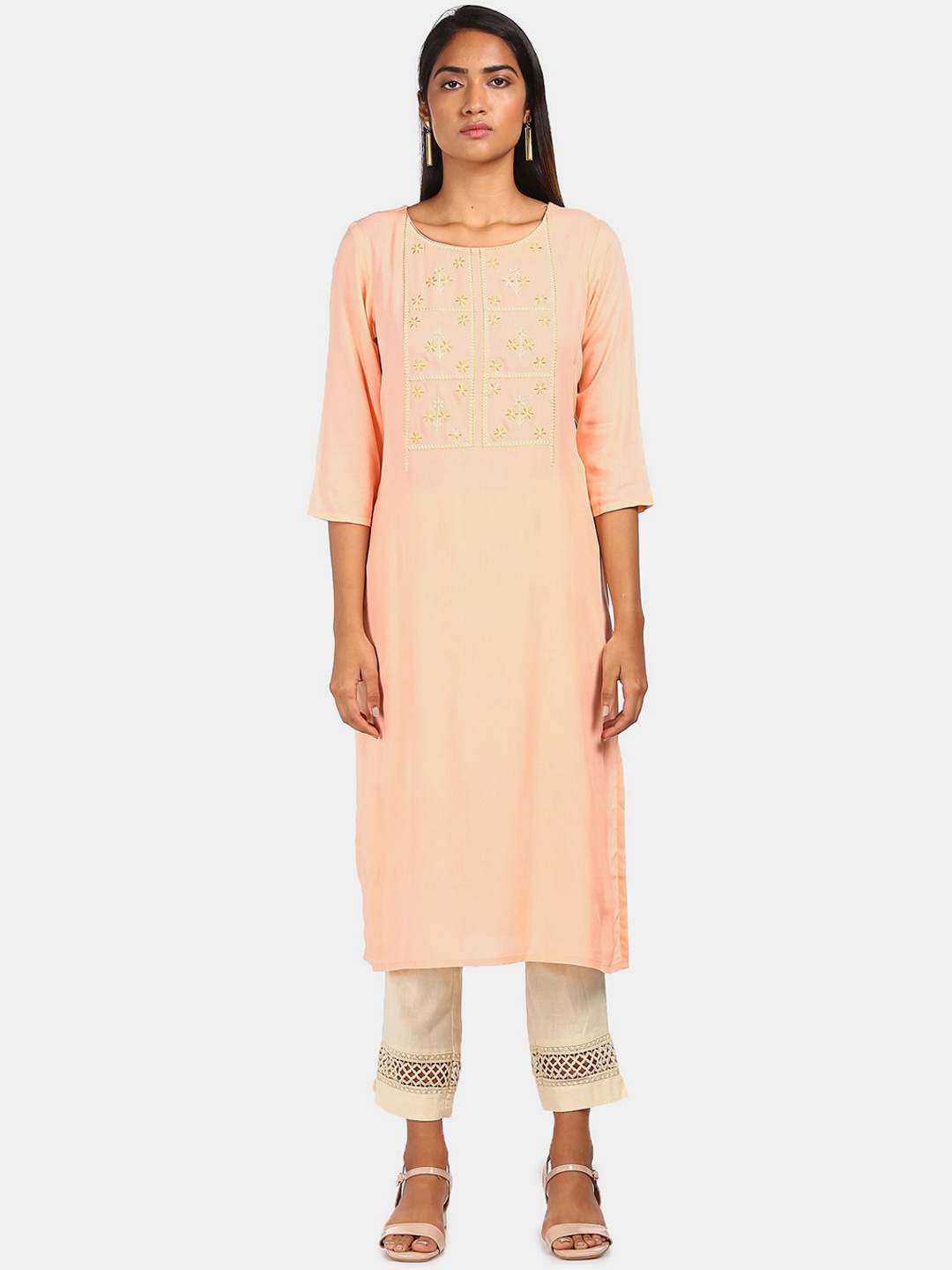 

Karigari Women Pink Kurta