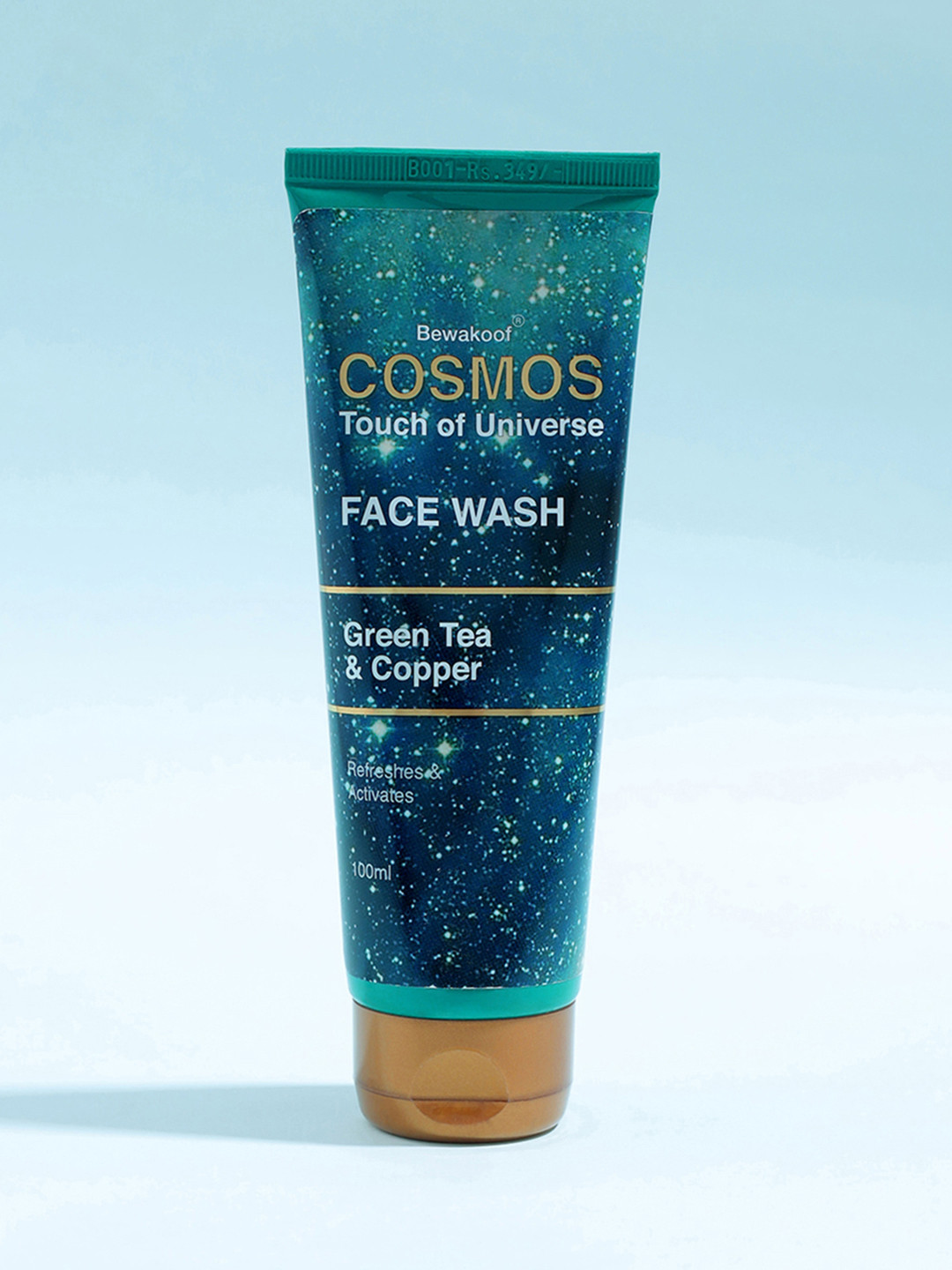 

BEWAKOOF COSMOS Green Tea & Copper Face Wash - 100 ml, White