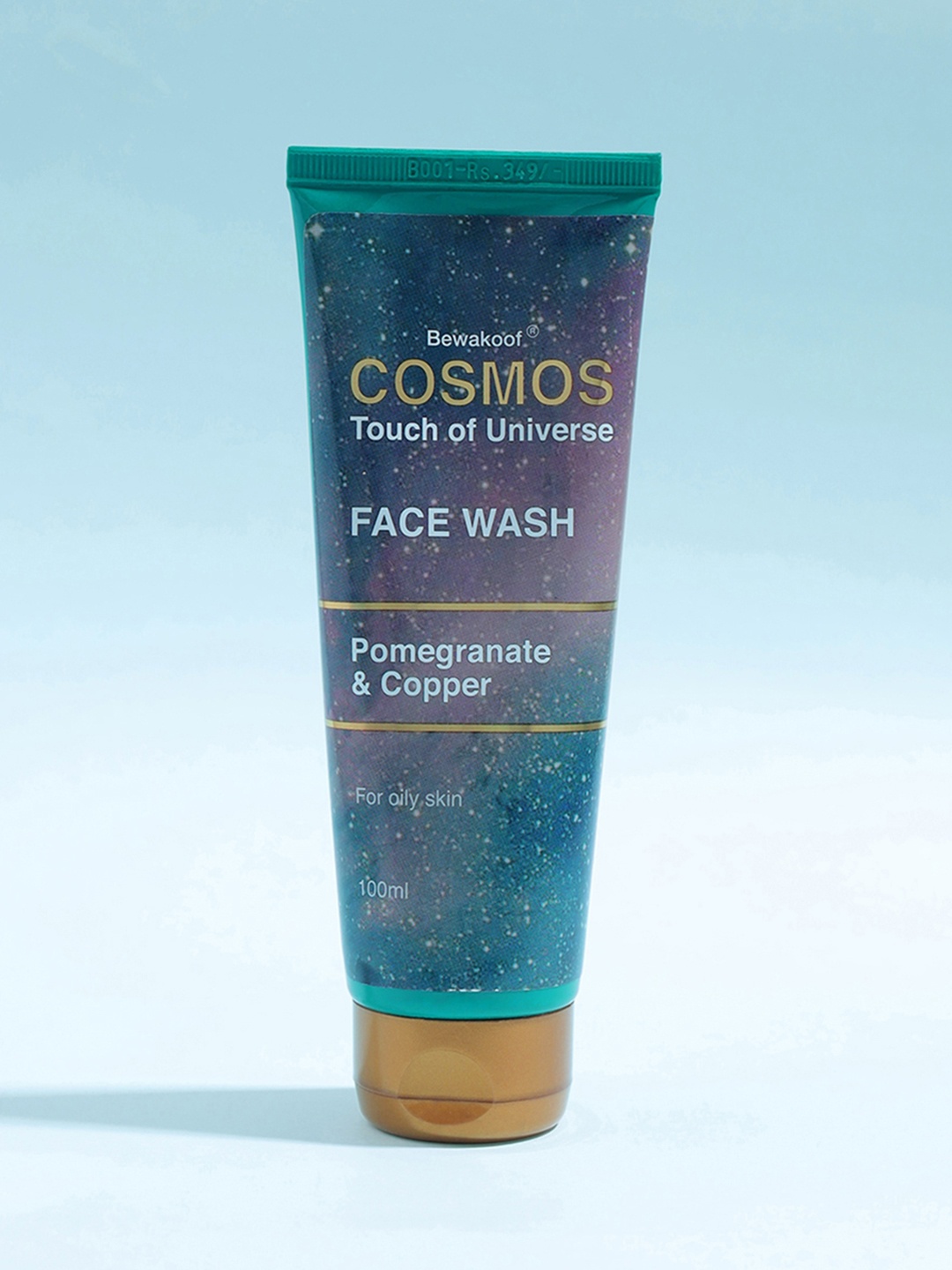 

BEWAKOOF COSMOS Touch of Universe Pomegranate & Copper Face Wash - 100 ml, White
