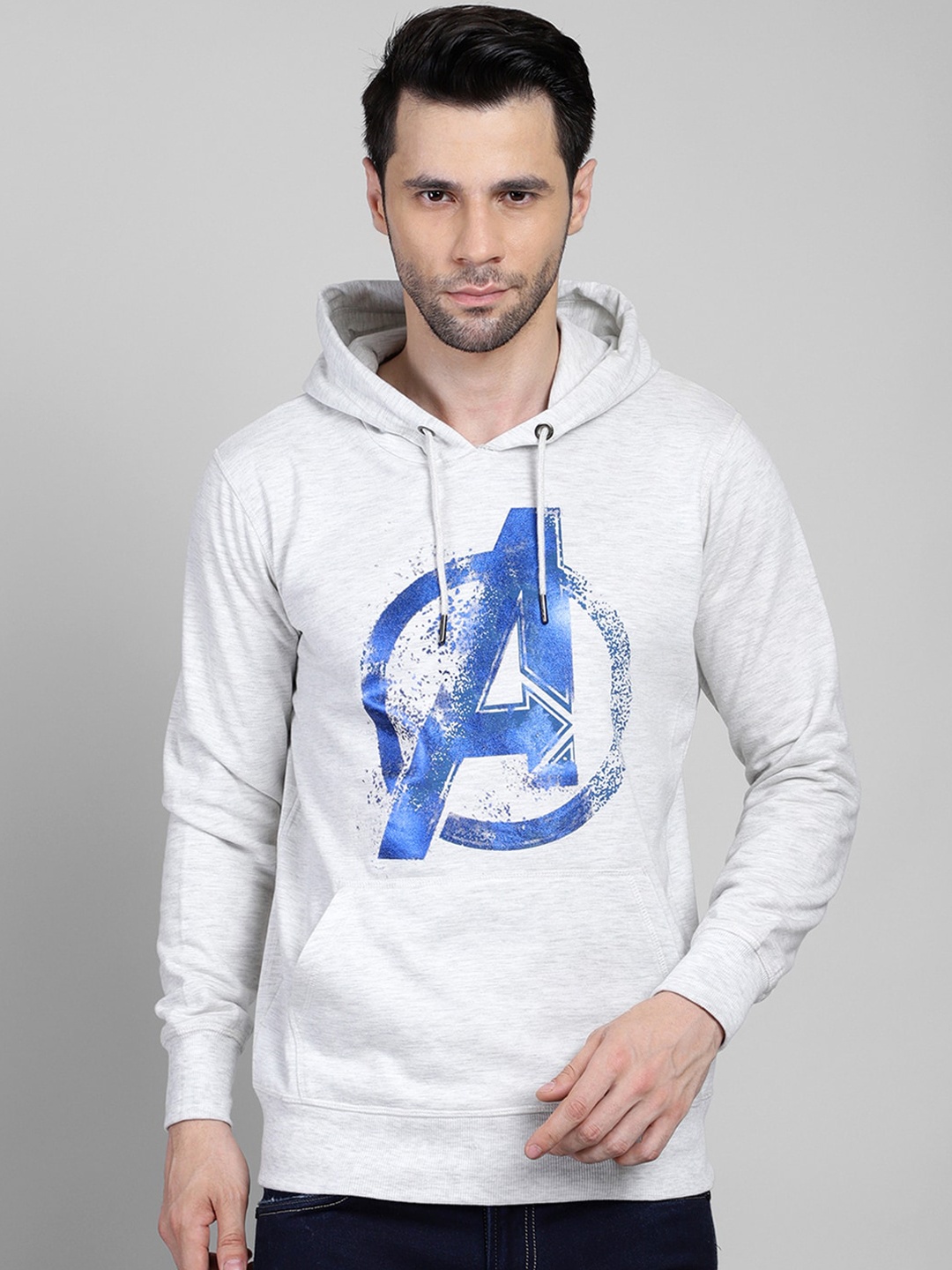 

Free Authority Men Grey Avengers Printed Sweatshirt