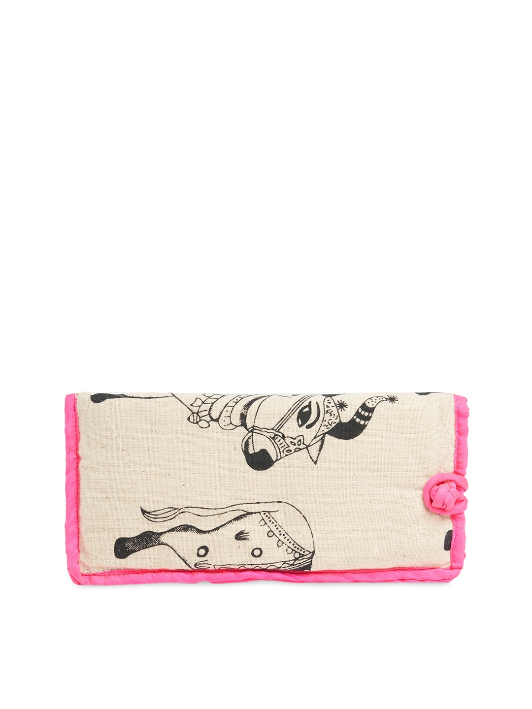 

Masaba Women Pink & White Printed Sunglasses Case