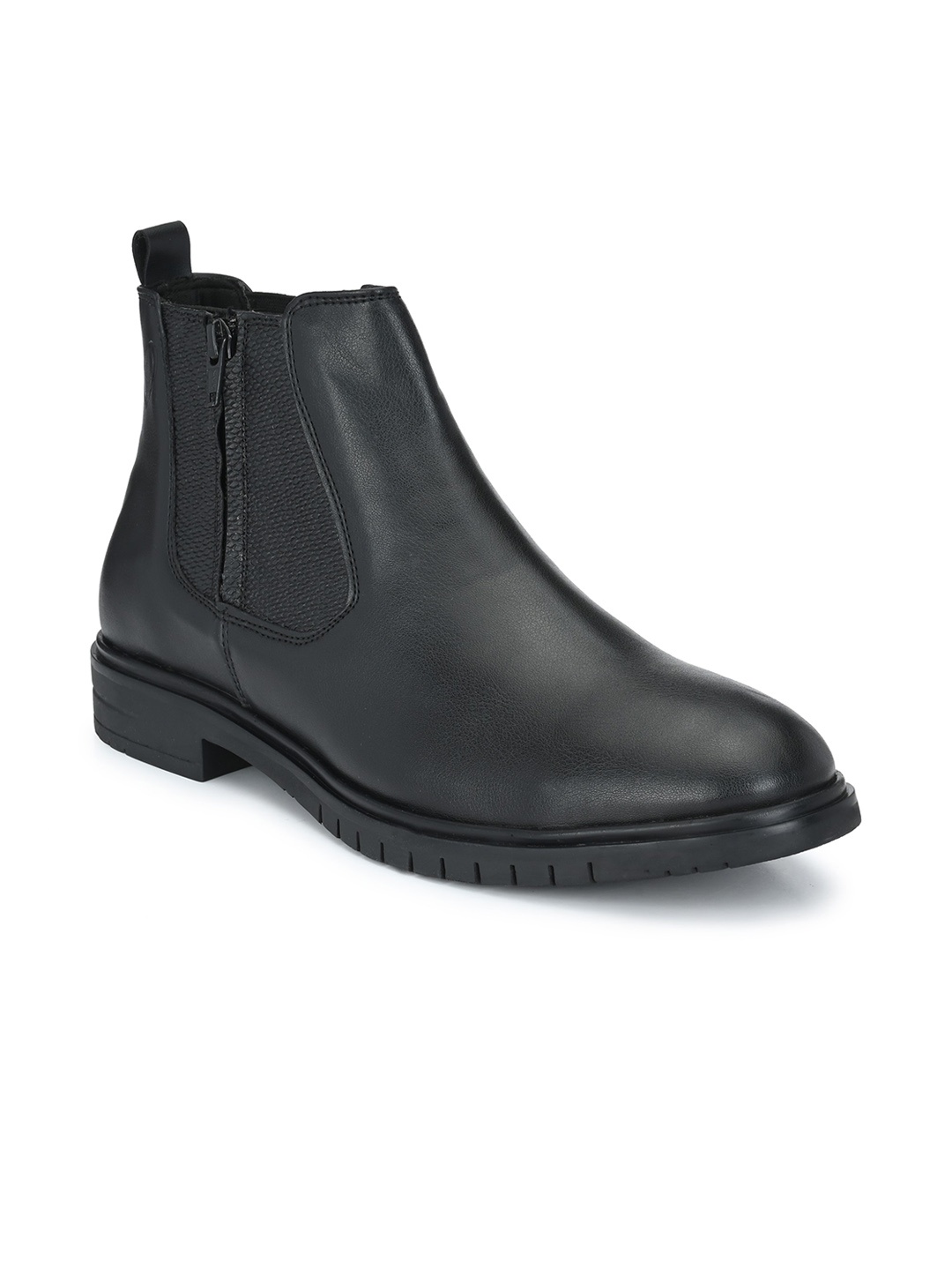 

Delize Men Black Flat Boots