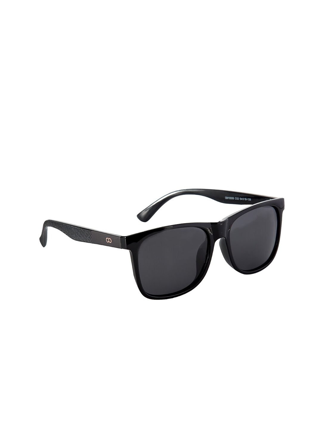 

GIO COLLECTION Men Grey Full-Rim Wayfarer Sunglasses