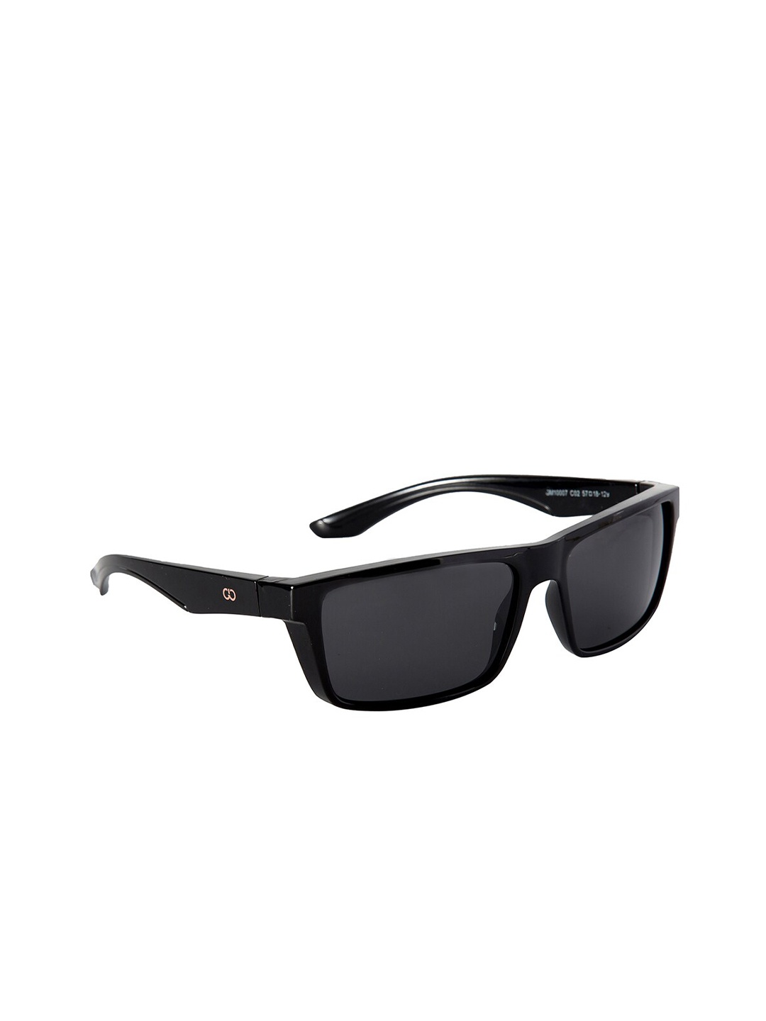 

GIO COLLECTION Men Grey Lens & Black Wayfarer Sunglasses with UV Protected Lens-GM10007C02