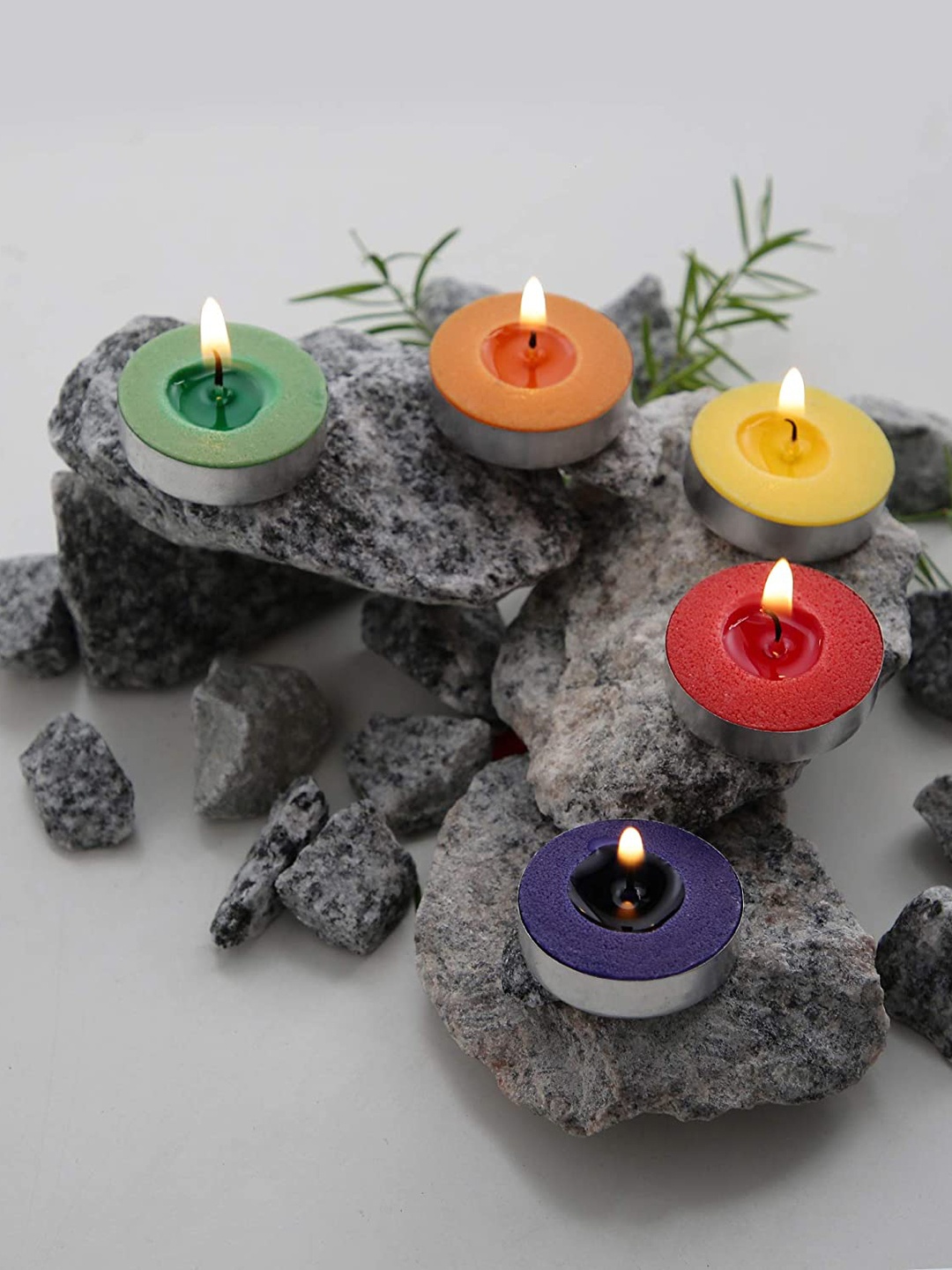 

The Legend Pack of 100 Unscented and Smoke Less Tealight Candle, Multi