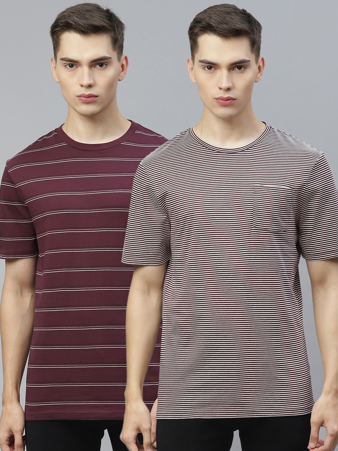 

Marks & Spencer Men Red Pack of 2 T-shirt