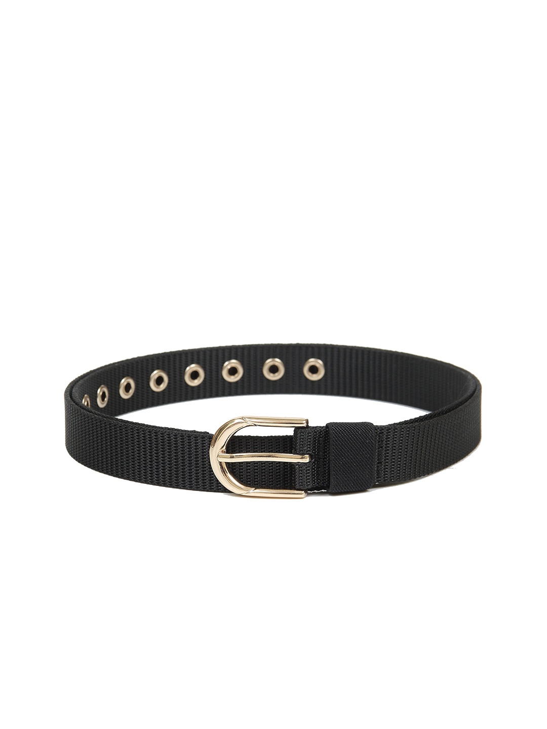 

Calvadoss Girls Black Woven Design Canvas Belt