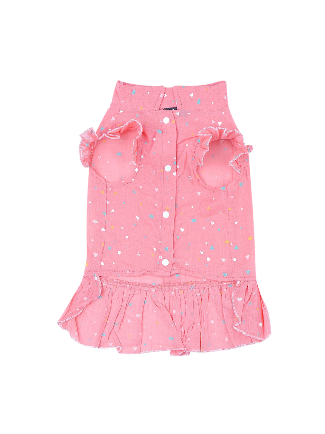 

Emily Pets Pink Printed Dog Dress