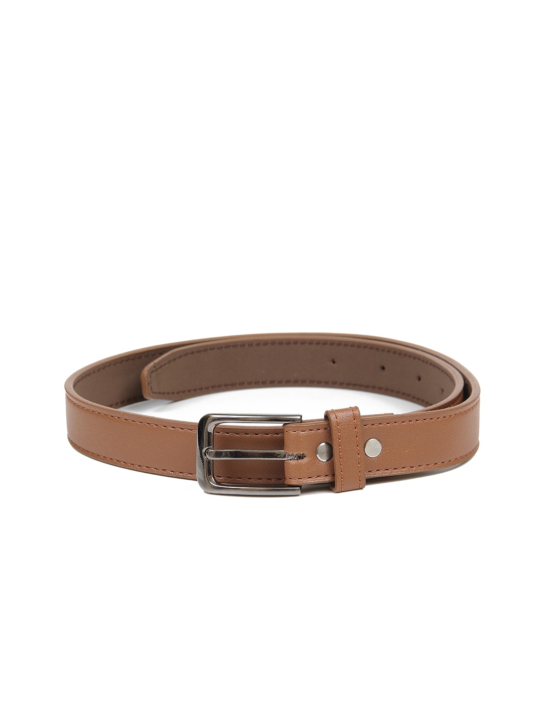 

Calvadoss Girls Tan PU Slim Belt