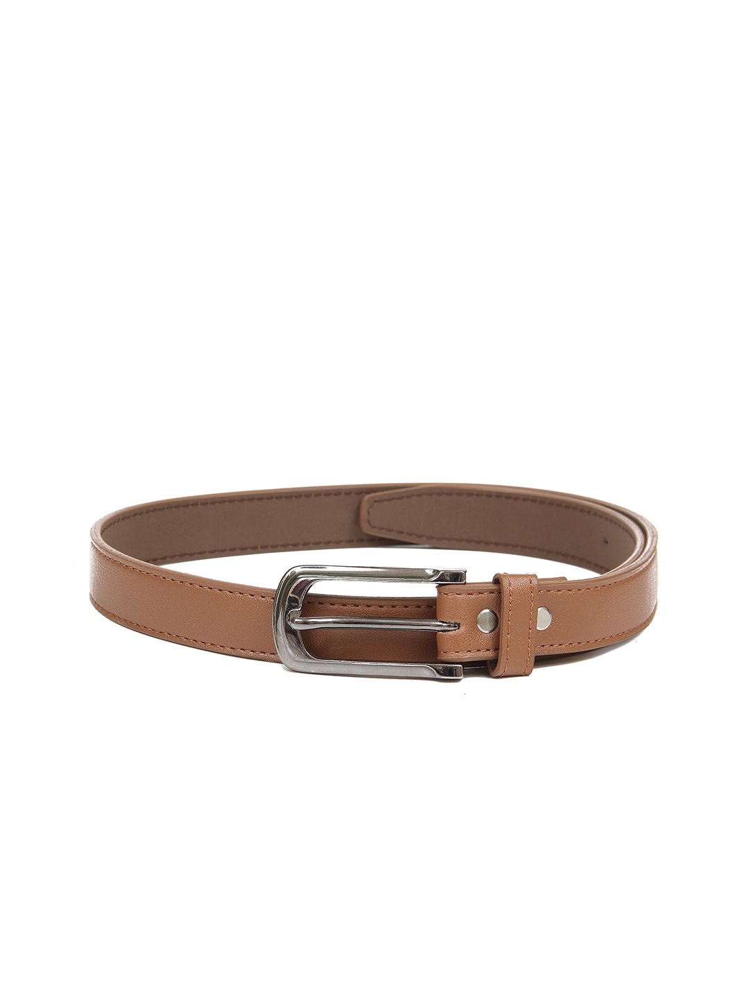 

Calvadoss Girls Tan Solid Slim Casual Belt