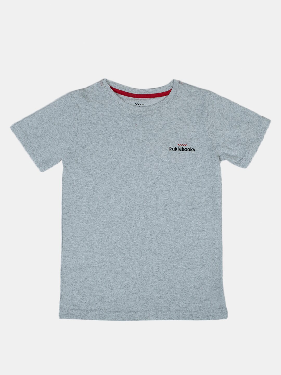 

DukieKooky Boys Grey V-Neck T-shirt